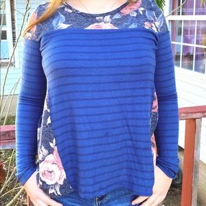 Lightweight floral shirt
